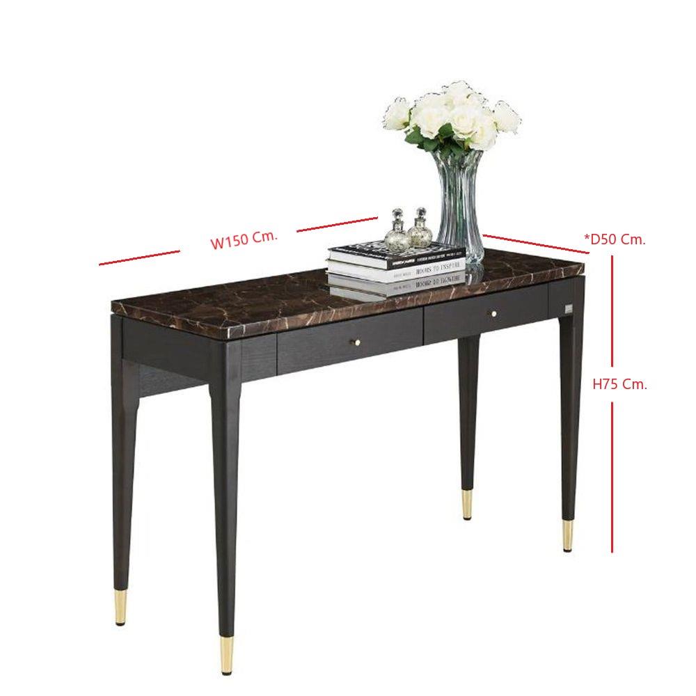 โต๊ะทำงาน SB FURNITURE MIC 19122212 150 ซม. สีไม้เข้ม