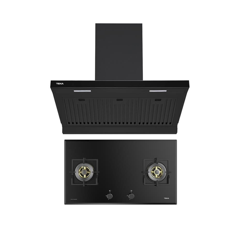 เตาฝัง+เครื่องดูดควัน TEKA GB LUX 78 2G+DHA90 BK