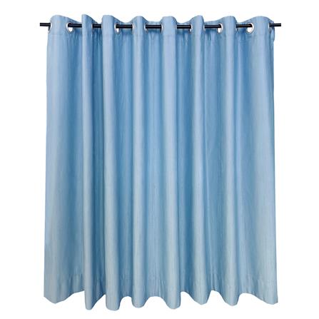 ผ้าม่าน EYELET HOME LIVING STYLE BEECH UV 270X160 ซม. สีฟ้า_1