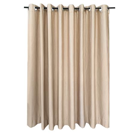 ผ้าม่าน EYELET HOME LIVING STYLE BEECH UV 270X160 ซม. สีครีม