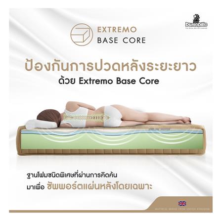ที่นอน 3.5 ฟุต DUNLOPILLO ALTON พร้อมชุดเครื่องนอน 7 ชิ้น_6