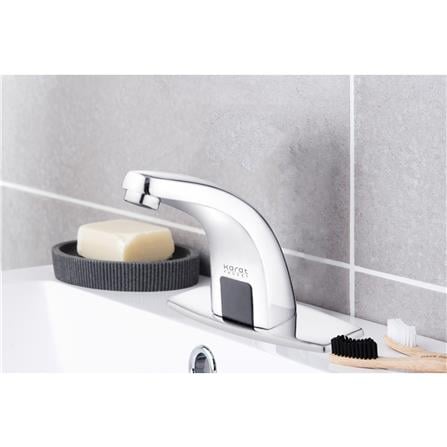 ก๊อกอ่างล้างหน้าเดี่ยว KARAT FAUCET KF-67-015-50 สีโครม_1