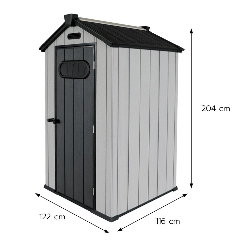 บ้านเก็บของกลางแจ้ง SPRING MA SHU 122X204 ซม.