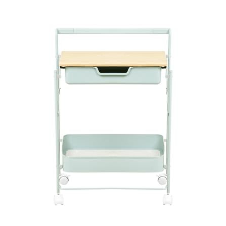 ชั้นวางของ 2 ชั้น มีล้อ STACKO JOLIE 45.3x29.6x68.3 ซม. สีฟ้าอ่อน_2