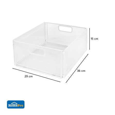 กล่องเหล็กเอกสาร STACKO KD 29.5x36x15 ซม. สีขาว_5