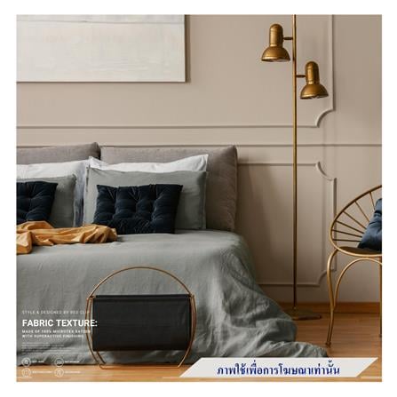 ผ้าปูที่นอน 6 ฟุต BED CLIP MICROTEX สี LIGHT GREY_0
