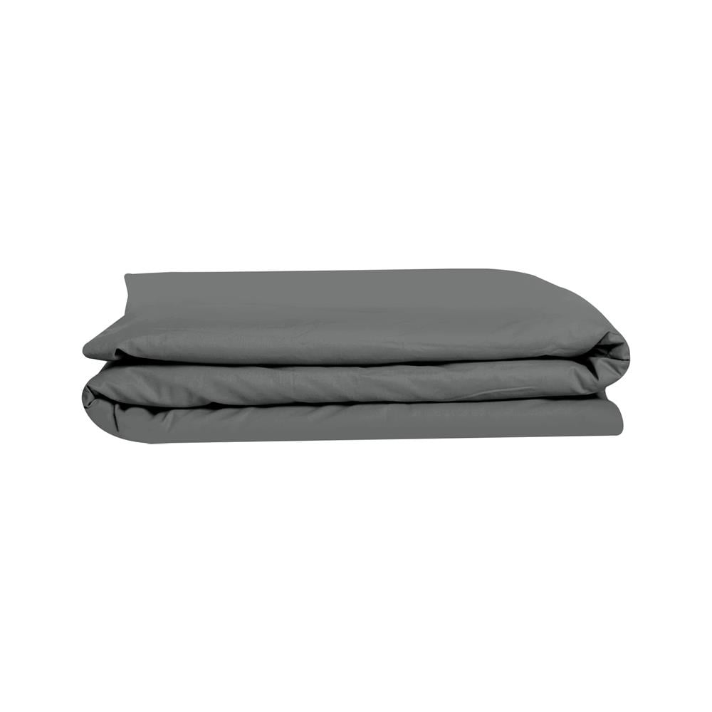 ผ้าปูที่นอน 6 ฟุต BED CLIP MICROTEX สี DARK GREY