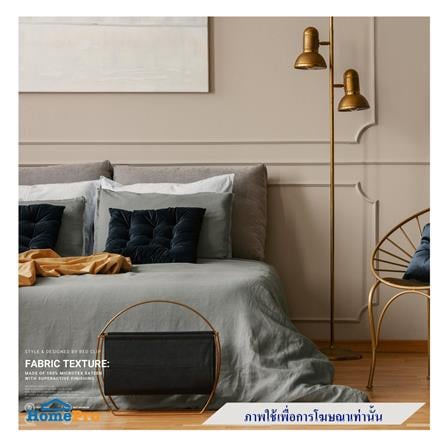 ปลอกผ้านวม BED CLIP MICROTEX 110X100 นิ้ว สี GREY_2