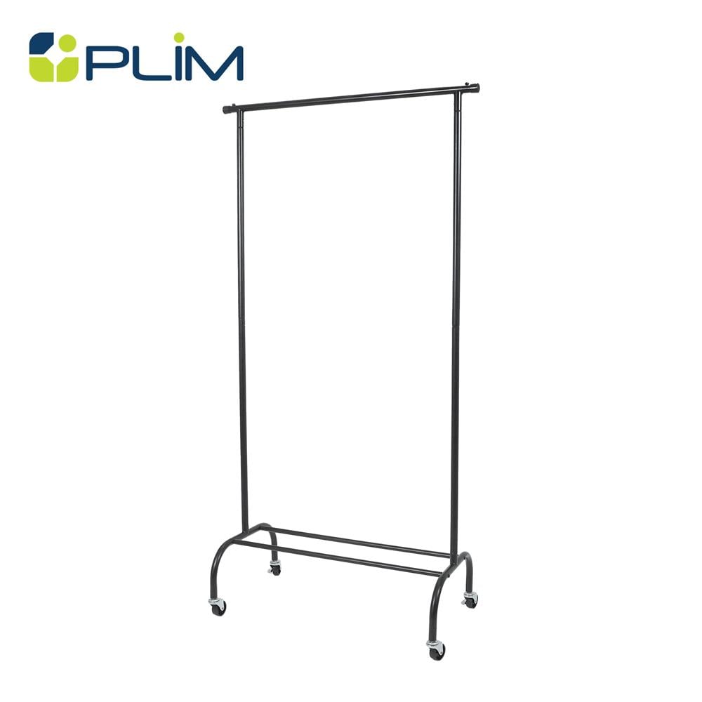 ราวแขวนผ้าราวเดี่ยว PLIM LUCY 83 ซม. สีดำ_1