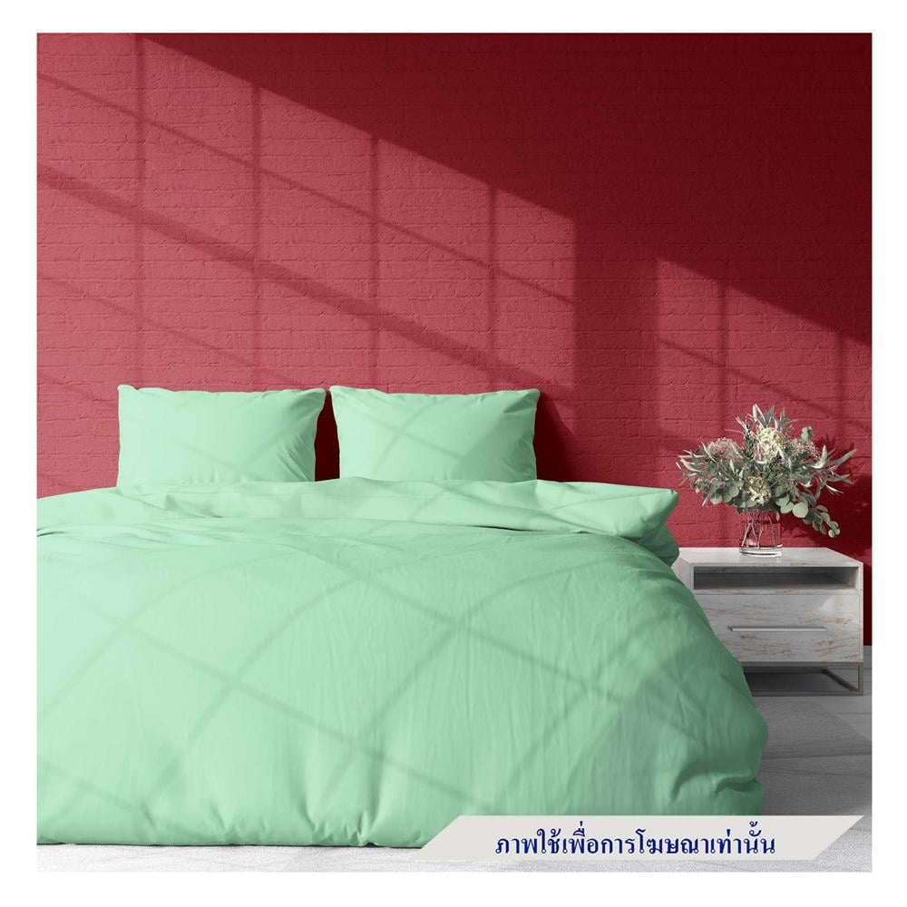 ผ้าปูที่นอน 6 ฟุต BED CLIP MICROTEX สี M03