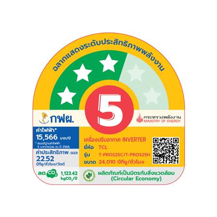 แอร์ผนัง TCL T-PROS25 24010 บีทียู อินเวอร์เตอร์_3