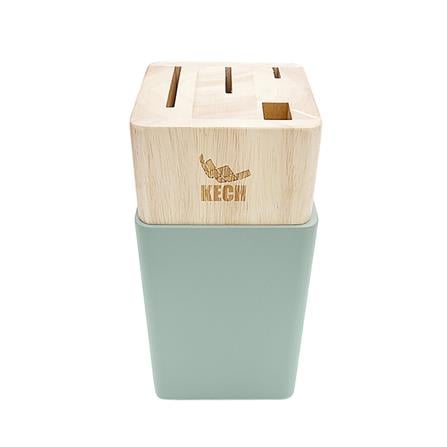 ชุดมีดกรรไกรพร้อมที่เสียบ KECH CHIC 5 ชิ้น สีเขียว_3