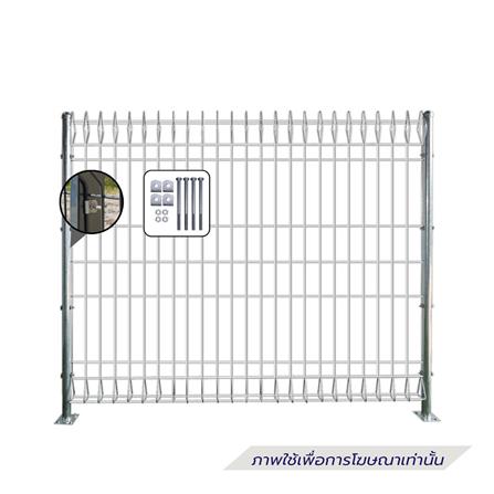 เสารั้วกลมสำเร็จรูปชุบกัลวาไนซ์ EURO FENCE 2 นิ้ว x 200 ซม._2