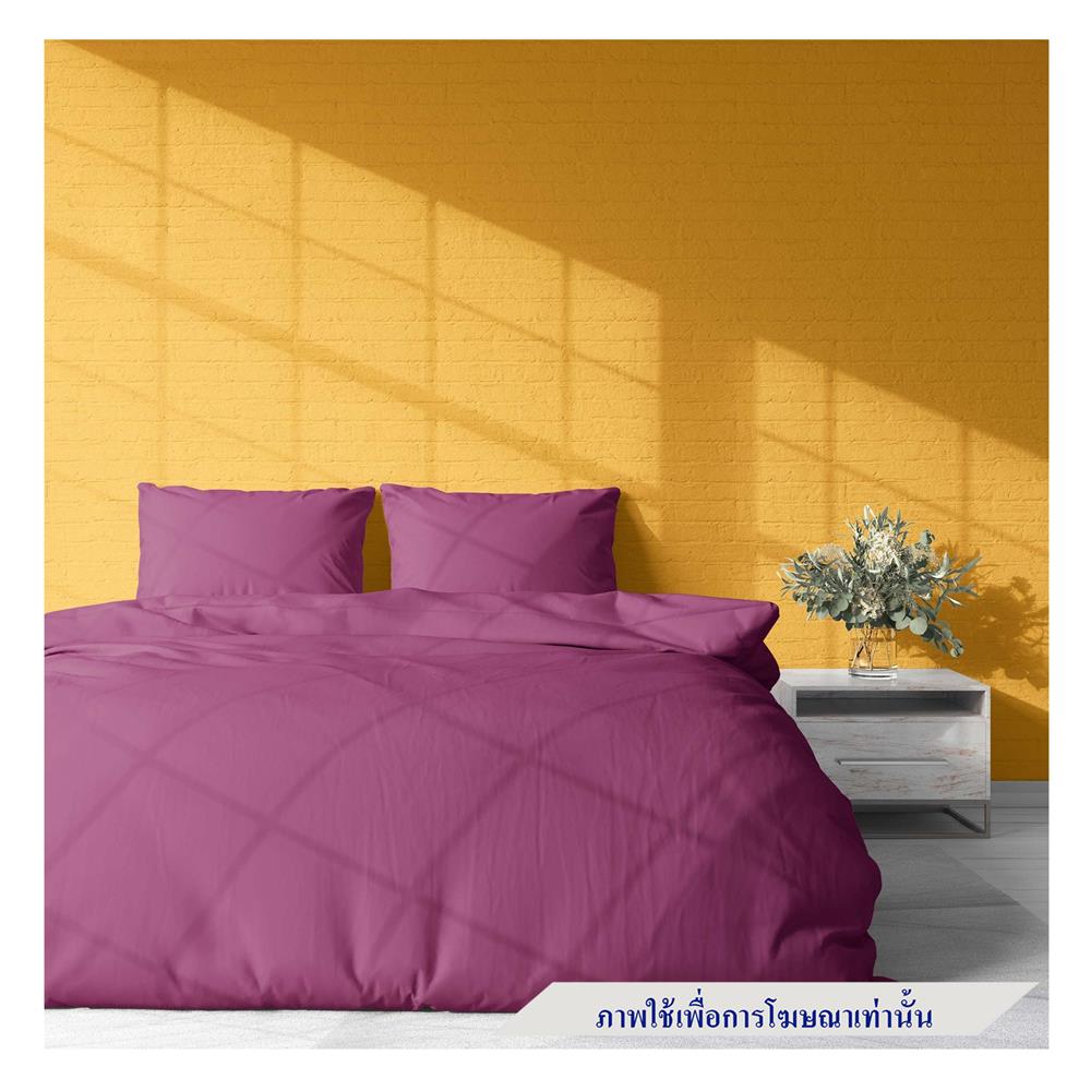 ผ้าปูที่นอน 6 ฟุต BED CLIP MICROTEX สี M02