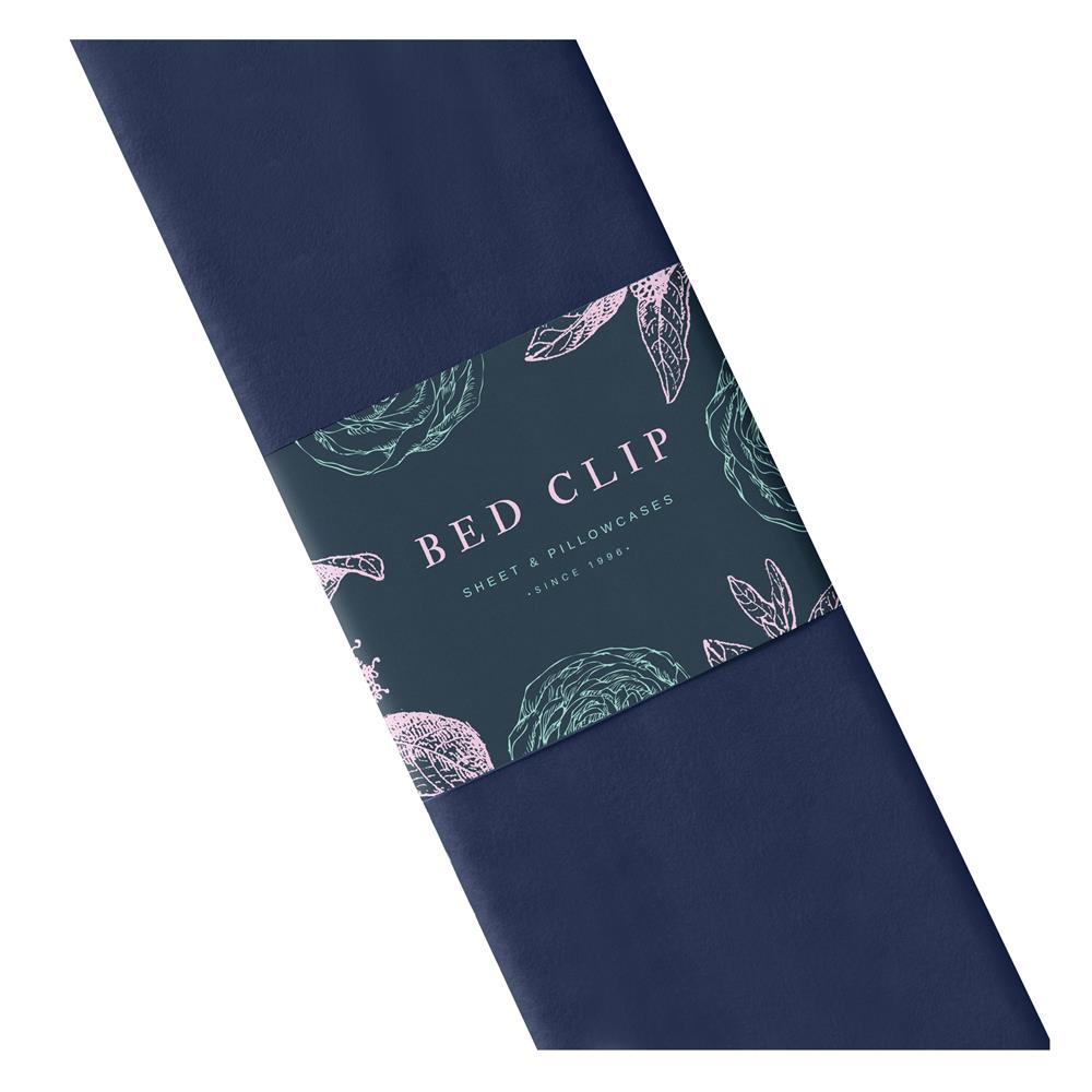 ผ้าปูที่นอน 6 ฟุต BED CLIP MICROTEX สี M11