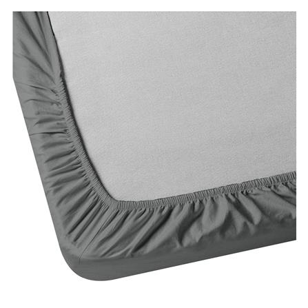 ผ้าปูที่นอน 6 ฟุต BED CLIP MICROTEX สี DARK GREY_2