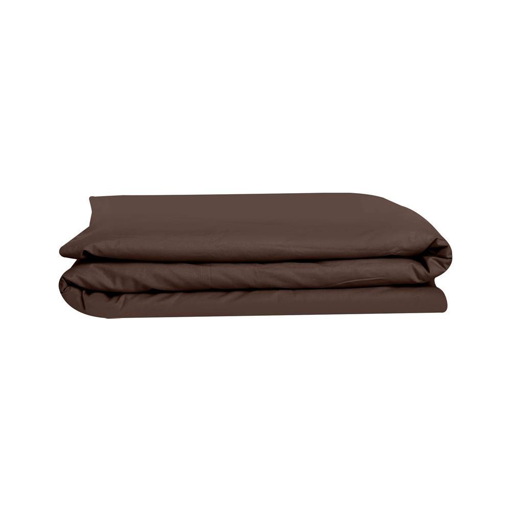 ผ้าปูที่นอน 6 ฟุต BED CLIP MICROTEX สี BROWN