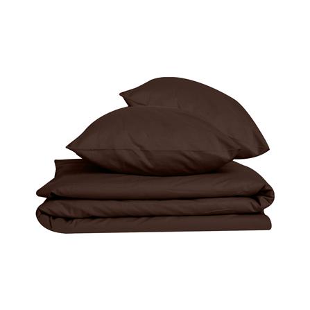 ชุดผ้าปูที่นอน 8 ฟุต 3 ชิ้น BED CLIP MICROTEX สี BROWN_1