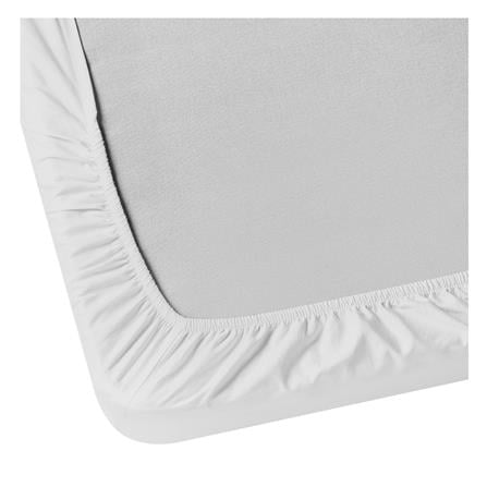 ชุดผ้าปูที่นอน 8 ฟุต 3 ชิ้น BED CLIP MICROTEX สี WHITE_2