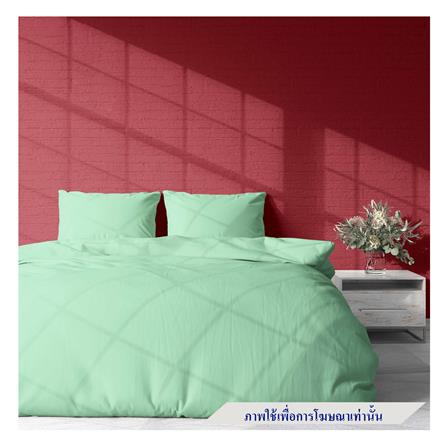 ชุดผ้าปูที่นอน 8 ฟุต 3 ชิ้น BED CLIP MICROTEX สี M03_0