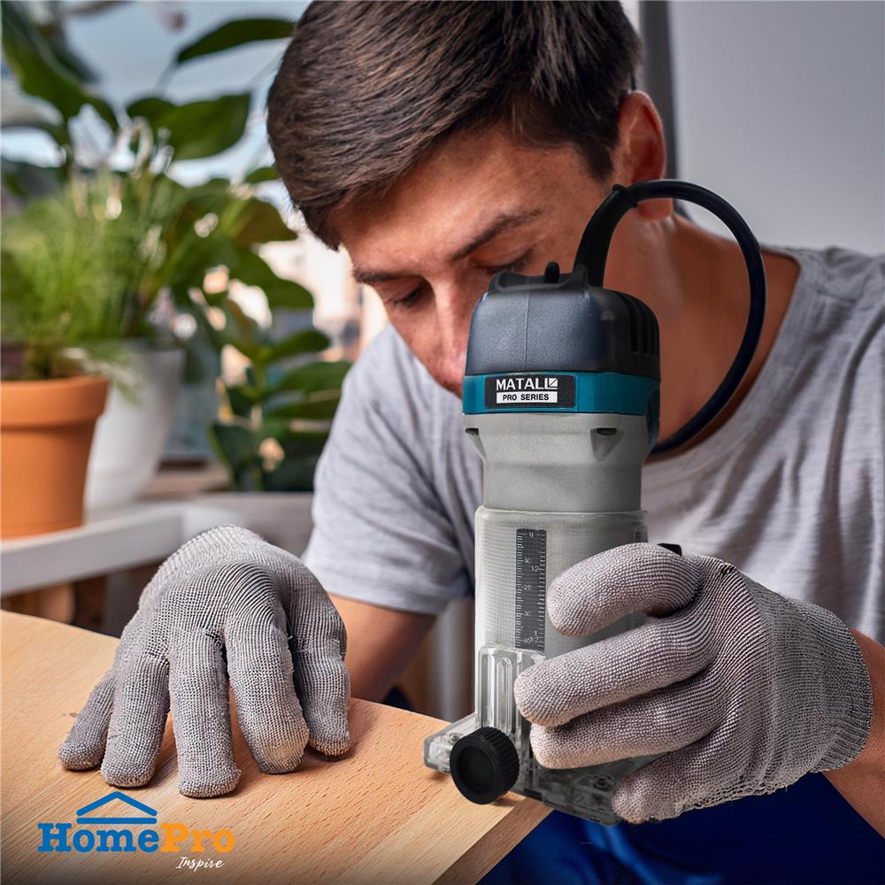 เครื่องเซาะร่อง MATALL PRO T-370 6.25 มม. 530 วัตต์