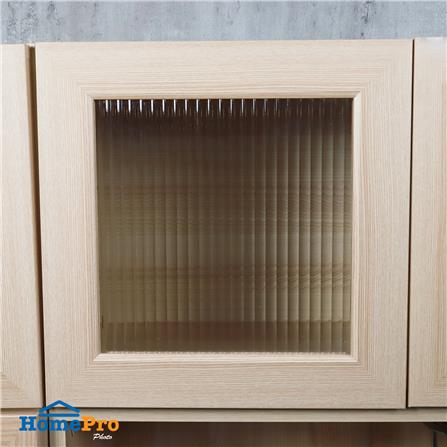 บานเดี่ยว FURDINI KEEPER PATTERNED GLASS 39.7X39.6 ซม. สี PINE OAK_4