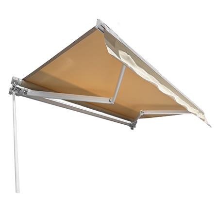 กันสาดผ้าพับได้ SUNSHIELD 295X200 ซม. สีเบจ_4