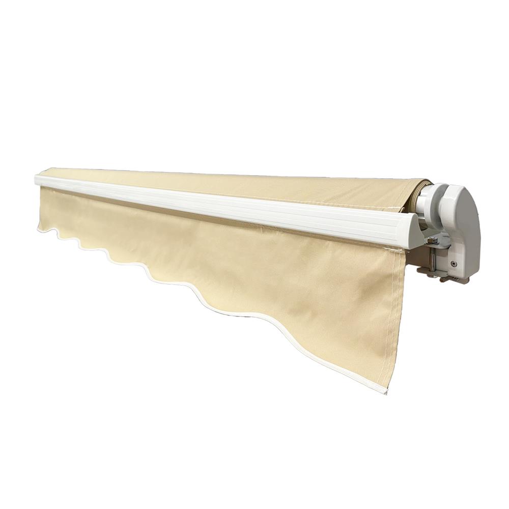 กันสาดผ้าพับได้ SUNSHIELD 200x150 ซม. สีเบจ