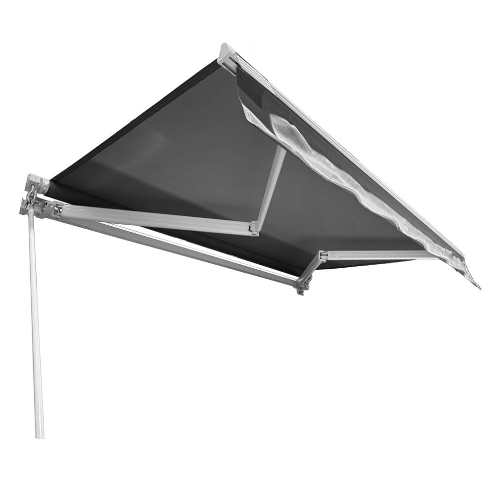 กันสาดผ้าพับได้ SUNSHIELD 200X150 ซม. สีเทาเข้ม