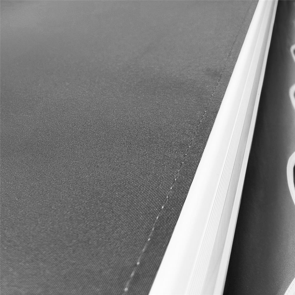 กันสาดผ้าพับได้ SUNSHIELD 200x150 ซม. สีเทาเข้ม