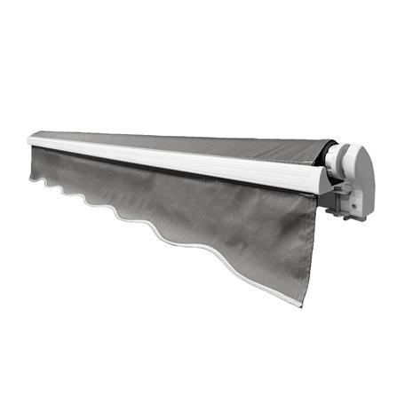 กันสาดผ้าพับได้ SUNSHIELD 200x150 ซม. สีเทาเข้ม_7