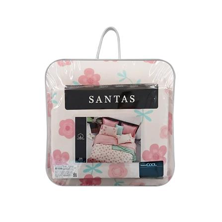 ชุดผ้าปูที่นอน 5 ฟุต 7 ชิ้น SANTAS PETUNIA สี OS_6