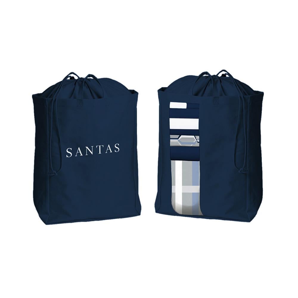 ชุดผ้าปูที่นอน 5 ฟุต 10 ชิ้น SANTAS AMIABLE สี BL