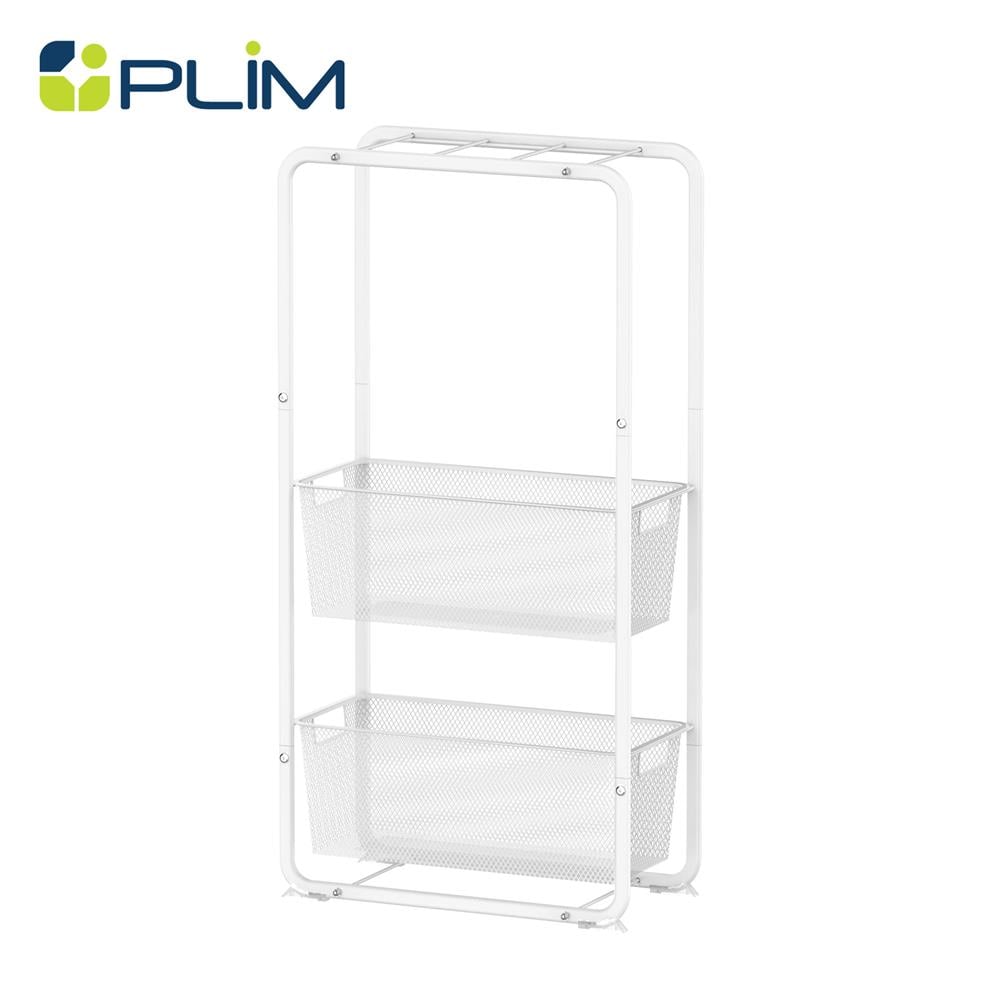 ชั้นเก็บผ้า 2 ตะกร้า PLIM COCO 24.13x50.78x100 ซม._1