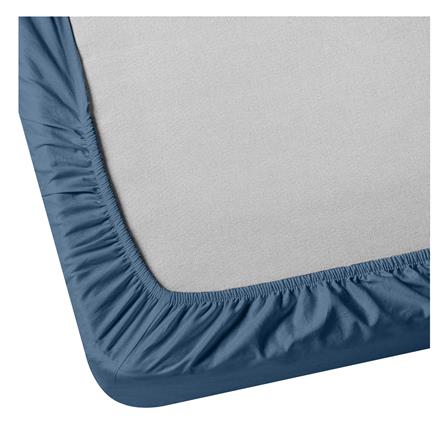 ผ้าปูที่นอน 6.5 ฟุต BED CLIP MICROTEX สี GREY BLUE_2