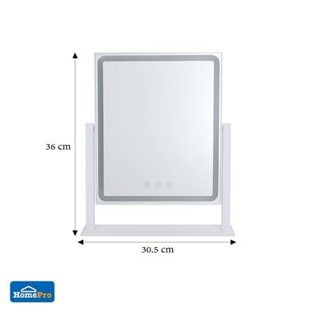 กระจกส่องหน้า LED MOYA K23120 สีขาว_12