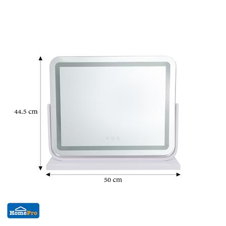 กระจกส่องหน้า LED MOYA K23122 สีขาว_11