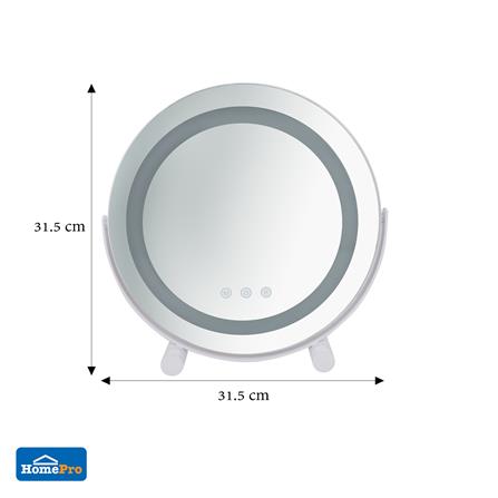 กระจกส่องหน้า LED MOYA K23123 สีขาว_12