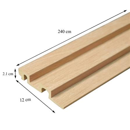 แผ่นผนัง PS CROBERN 1047-711T 12X2.1X240 ซม. สีโอ๊ค_6