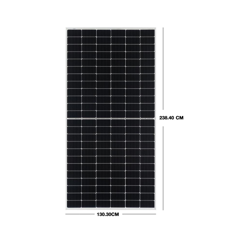 แผงโซลาร์เซลล์ 670 วัตต์ MONO HALF CELL P-TYPE TIER1 LUXEN
