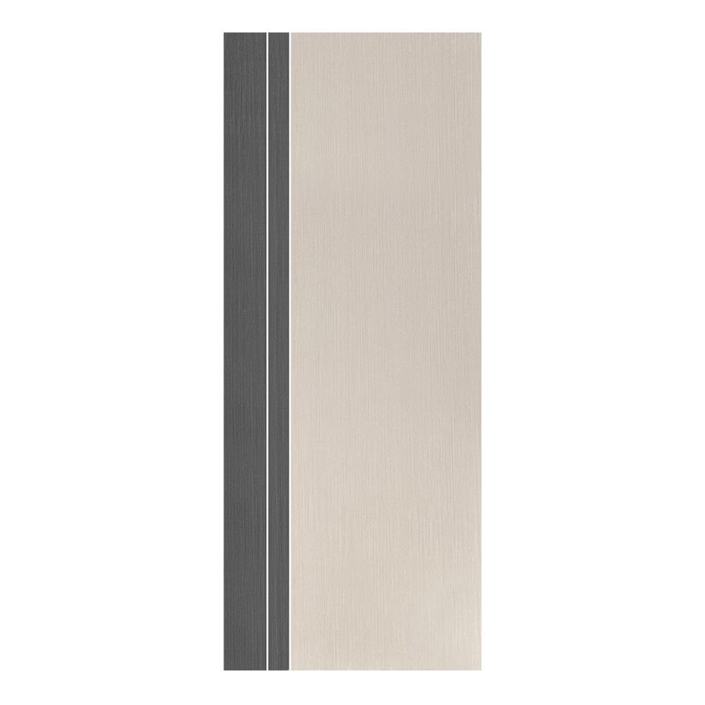 ประตูภายใน UPVC ECO-DOOR PX2 80X200 ซม. สีครีม ทูโทน ไม่เจาะลูกบิด