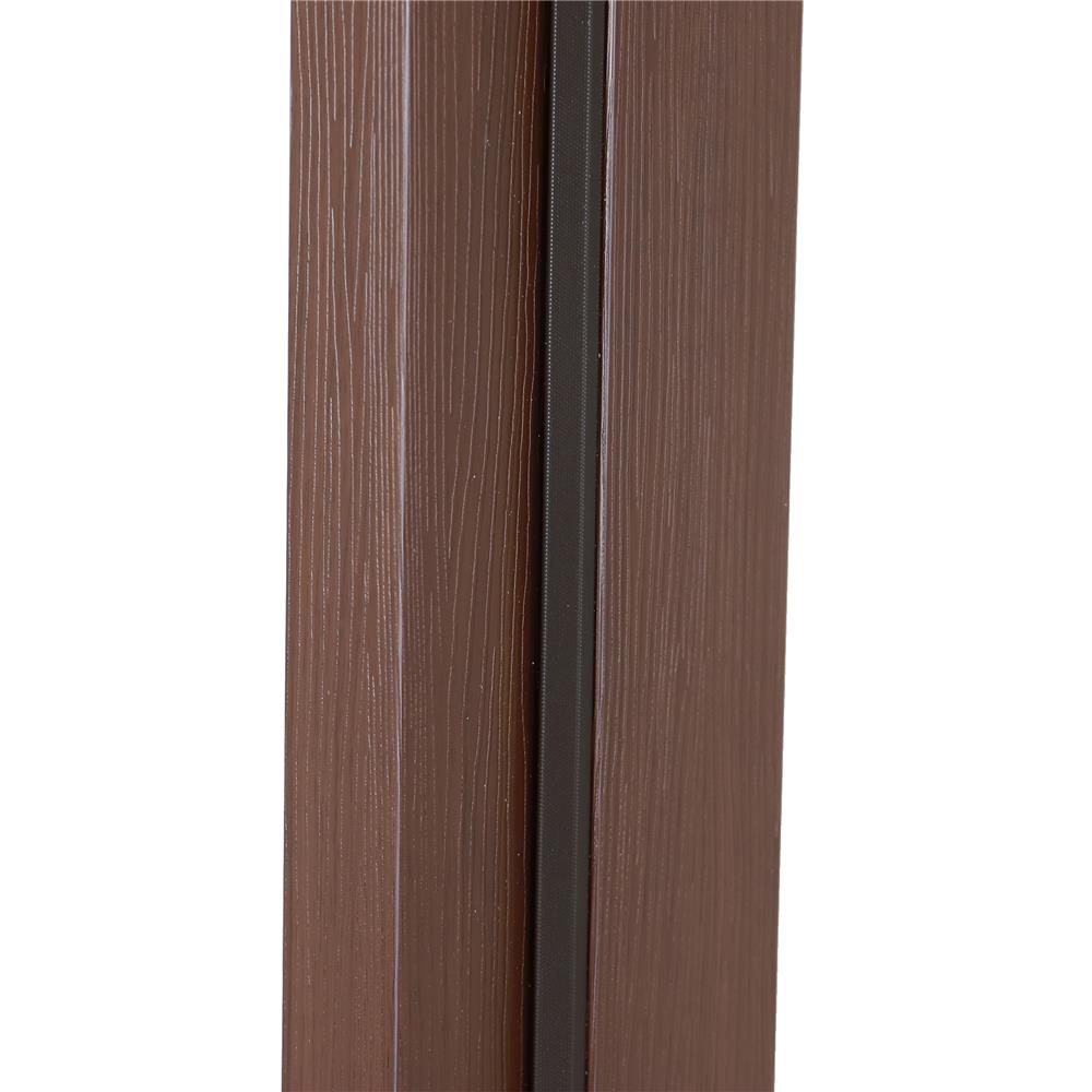 วงกบประตูไม้สังเคราะห์ WPC AZLE ULTRA 4 80x200 ซม. สีน้ำตาล ลายไม้