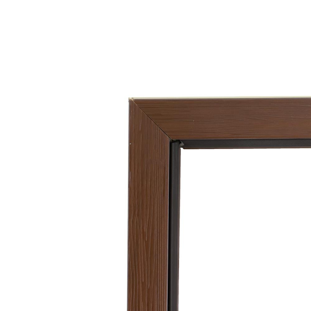 วงกบประตูไม้สังเคราะห์ WPC AZLE ULTRA 4 90x200 ซม. สีน้ำตาล ลายไม้