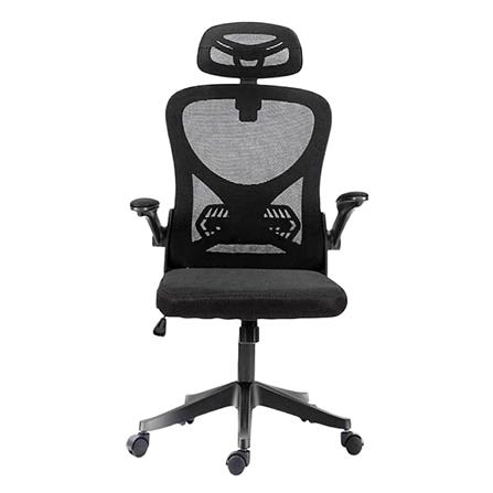 เก้าอี้สำนักงาน HANSEN TD-CHAIRB-BLACK สีดำ_1