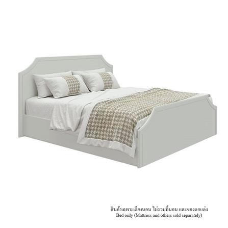 ชุดห้องนอน 6 ฟุต SB FURNITURE QUINN 59060562 สี MAGIC GREY_1