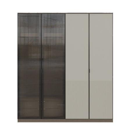ชุดห้องนอน 6 ฟุต  SB FURNITURE WHIZ 59060537 สี MAGIC GREY_3