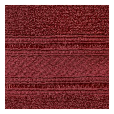 ผ้าขนหนู HOME LIVING STYLE AMANDA 27X54 นิ้ว สี MAROON_3