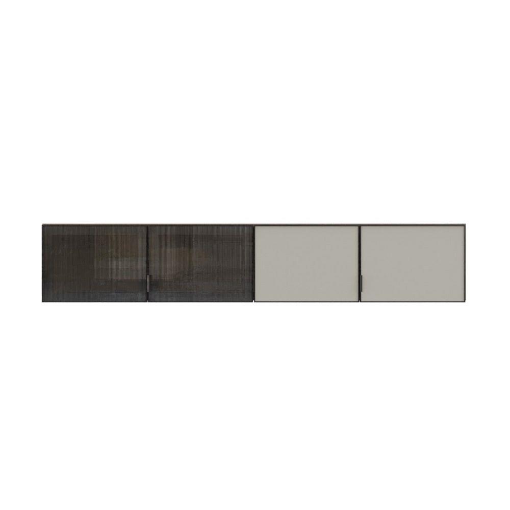 ตู้ท่อนบน SB FURNITURE WHIZ 19228158 200 ซม. สี MAGIC GREY
