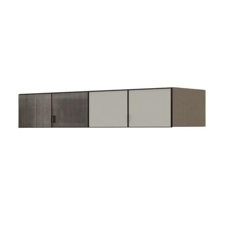 ตู้ท่อนบน SB FURNITURE WHIZ 19228158 200 ซม. สี MAGIC GREY_0