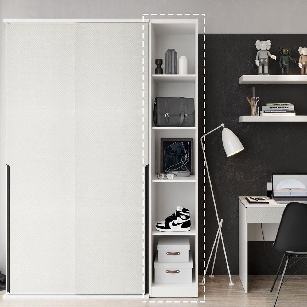 ตู้สูง SB FURNITURE KEITH 19227822 40 ซม. สีขาว